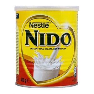 Nestlé Nido Instant Full Cream Lait en poudre 400 g