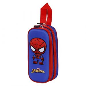 Karactermania Trousse double 3D Spiderman Bobblehead