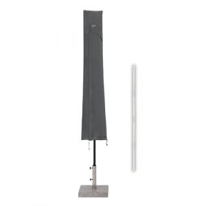 Sekey Housse de protection pour parasol Housse de protection pour parasol de jardin Gris, 190 x 30/50cm