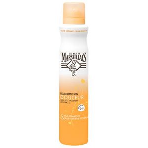 Image de Le Petit Marseillais D&eacute;odorant Soin Douceur 24h - Huile abricot - spray 200 ml