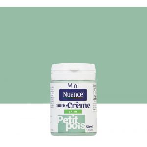 Nuance Peinture MonoCr&egrave;me Petit pois Satin 50ml