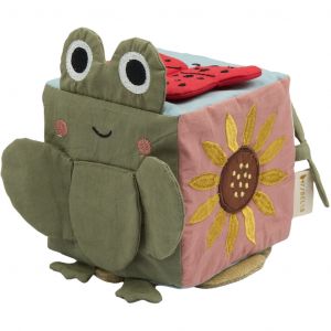 Cube en tissu enfant Fabelab Garden