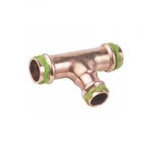 Banyo Raccord a sertir en cuivre Contour V, T reduit 22x15x22 Type P5130