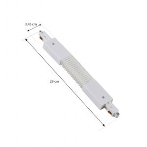 Lindby - Luminaire sur rail électrique 'Linaro'