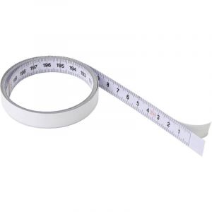 Mètre-ruban TO-7427325 auto-adhésif 200 cm acier
