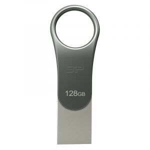Silicon Power Mobile C80 Clé USB 128 Go USB 3.0 - USB type C titane