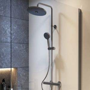 Ideal Standard Ceratherm T25+ Colonne de douche, Mitigeur thermostatique, A7210AA,