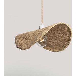Suspension Fibres Naturelles Devmani-L 200 Mm Textile Naturel