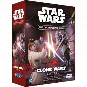 Fantasy Flight Games Jeu de société STAR WARS : The Deck Building Game – Clone Wars - Fa société - FFGSWG02FR