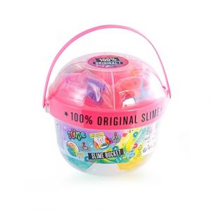 Canal Toys So Slime - Slime Bucket - +30 Combinaisons - sans Colle - M&eacute;lange & D&eacute;core - Loisir Cr&eacute;atif & Activit&eacute; Manuelle Propre 6 Ans + - Accessoires Inclus - SSC 393