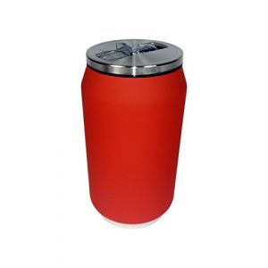 Yoko Design Canette isotherme Soft Touch Rouge Inox 280 ml