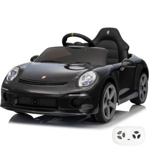 Ruf Gt - Voiture Électrique Pour Enfants 12v - 1 À 5 Ans - Noir