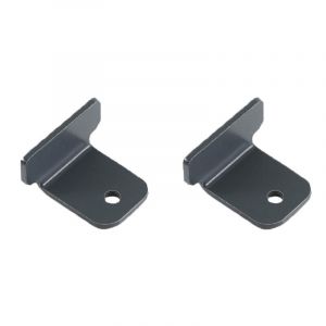 McCover Connecteur pour poteau de cl&ocirc;ture LARKO lot de 2 Gris anthracite RAL 7016, Lot - X 2