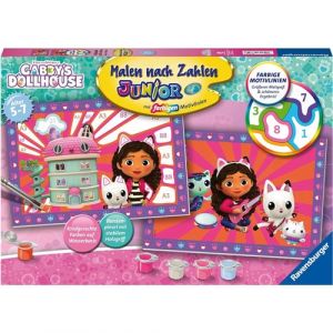 Ravensburger Peinture par numéros 23754-Gabby's Dollhouse-Enfants 5-7 Ans, 23754