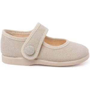 Pisamonas Ballerines enfant Chaussures Babies Avec Bouton Decoratif