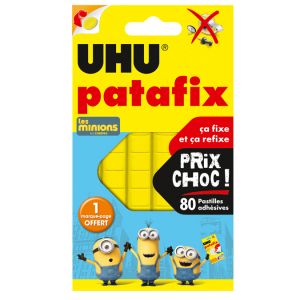 UHU Patafix jaune - 80 pastilles