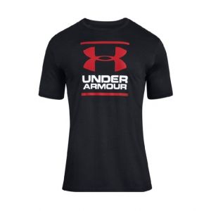 Image de Under Armour UA GL Foundation S/S - T-shirt technique taille M, noir