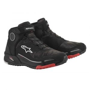 Alpinestars Bottes Cr-x Drystar Riding - Black Camo / Red - Taille EU 39