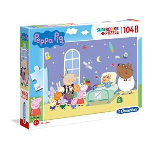 Clementoni 23735 - SuperColor 104 pièces Maxi - Peppa Pig