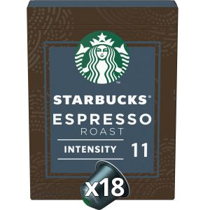 Image de Starbucks Capsule café Nespresso Espresso Roast X18