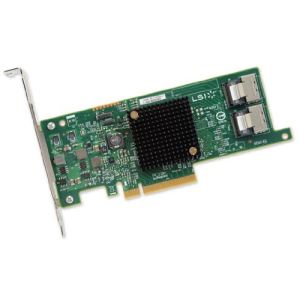 LSI Logic SAS 9207-8i - Kit d'adaptateur de bus hôte 8 ports internes SATA+ SAS PCIe 3.0