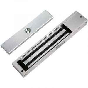 BT SECURITY Ventouse &eacute;lectromagn&eacute;tique temporis&eacute;e led 280 kg - pose en applique