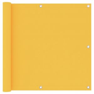 VidaXL Écran de balcon Jaune 90x500 cm Tissu Oxford