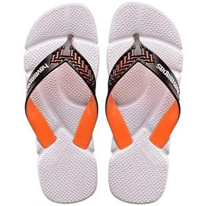 Image de Havaianas Diapositives Power 2 EU 35-36 White / Begonia Orange