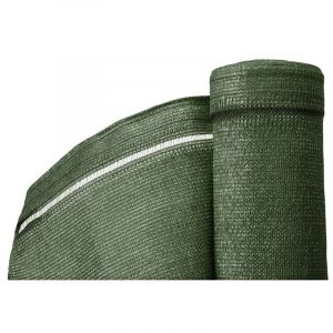 Image de Rouleau Brise Vue Jardin occultant Brise Vent Maille renforcée 220 g/m² 10 m x H 1m50 Vert