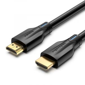 Cable HDMI 2.1 Vention 8K 2m/HDMI Macho/48 Gbit/s/Noir