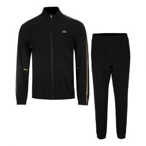Lacoste Survêtement Tennis x Novak Djokovic noir pur doré - S