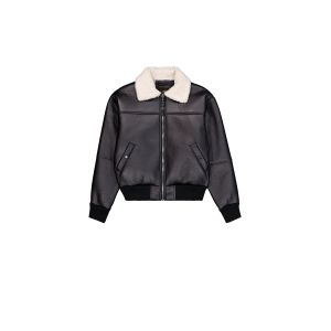 Alpha industries Veste en cuir femme B-15 MOD