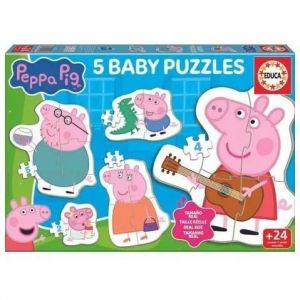 Educa Baby puzzles - Peppa Pig - 4 Pièces