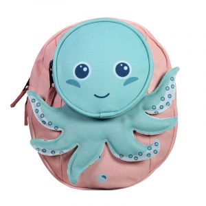 Sac à dos goûter poulpe rose bleu bodypack fille maternelle