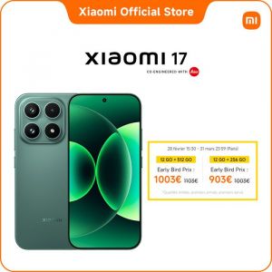 Xiaomi 17 con&ccedil;u avec Leica 512Go Vert