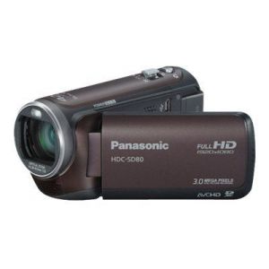 Panasonic HDC-SD80 : Cam&eacute;scope Full HD &agrave; carte m&eacute;moire