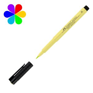 Faber-Castell Feutre PITT - artist pen B - jaune clair transparent