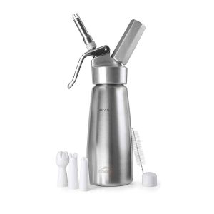 Image de Lacor Siphon &agrave; cr&egrave;me professionnel en inox et aluminium - 1L - Siphons