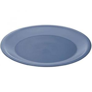 Rotho Caruba plaque plastique plate réutilisable, Plastique (PP) sans BPA, bleu, (26.0 x 26.0 x 1.5 cm)