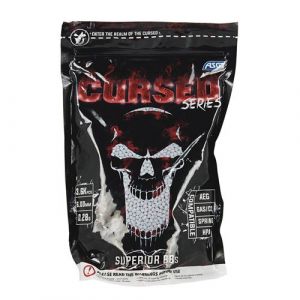 Image de Sac de 3600 billes cursed 0 28 g 6 mm blanc s asg