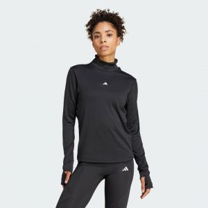 Adidas T-shirt manches longues col cheminée TECHFIT COLD.RDY