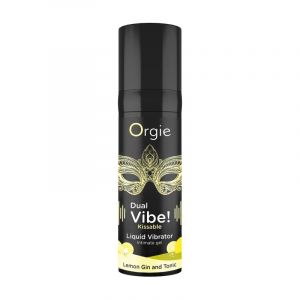 Orgie Dual Vibe Liquid Vibrator Lemon Gin & Tonic