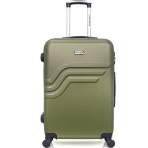 AM TRAV VALISE WEEK END ABS 65cm 4 roues QUEENS KAKI