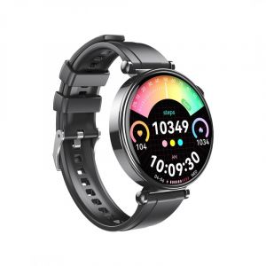 Montre connectée gt4 mini amoled noire - xo