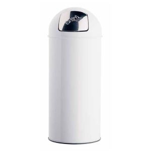 Rossignol (collecte déchets & hygiène) Poubelle dôme en acier (45 L)
