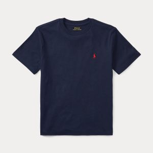 Image de Ralph Lauren T-shirt manches courtes 6-14 ans Bleu Marine - Taille 10/12 ans;13/14 ans;6/7 ans;8/9 ans