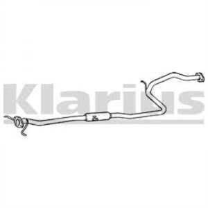 Klarius Silencieux intermédiaire 260218