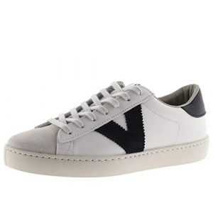 Victoria 1126142-WOMEN Berlin Basket V Cuir Basses Femme Marino 41