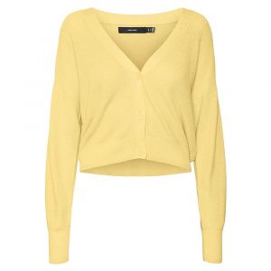 Vero Moda Cardigan manches longues Jaune - Taille 34