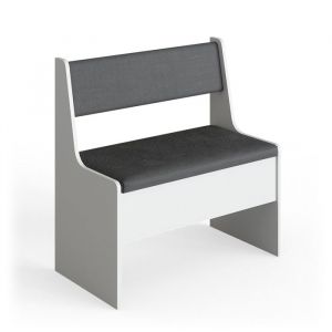 Banquette de salle à manger Roman, Blanc, 76.6 x 41.5 cm Vicco